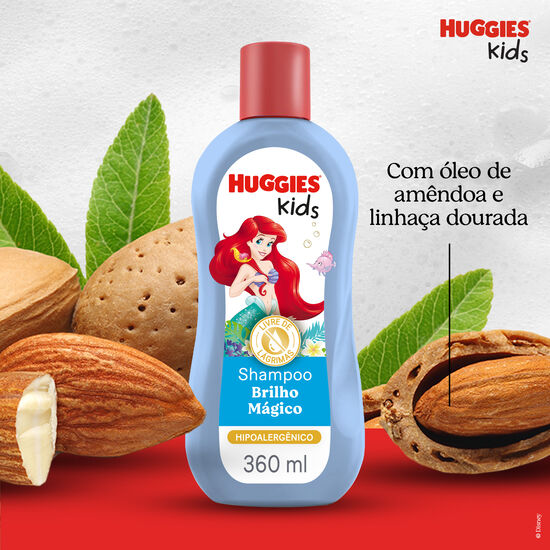 Shampoo Huggies Kids Brilho Mágico - 360ml